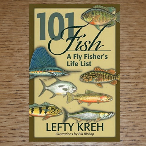 101 FISH BOOK BY LEFTY KREY AVAILABLE AT TROUTLORE FLY TYING STORE AUSTRALIA