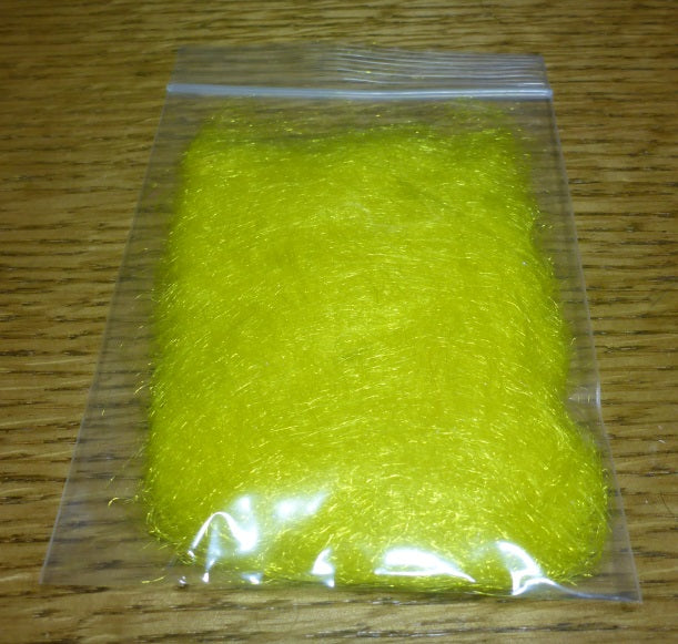 Troutlore Carpet Dub - Yellow - Troutlore Fly Tying