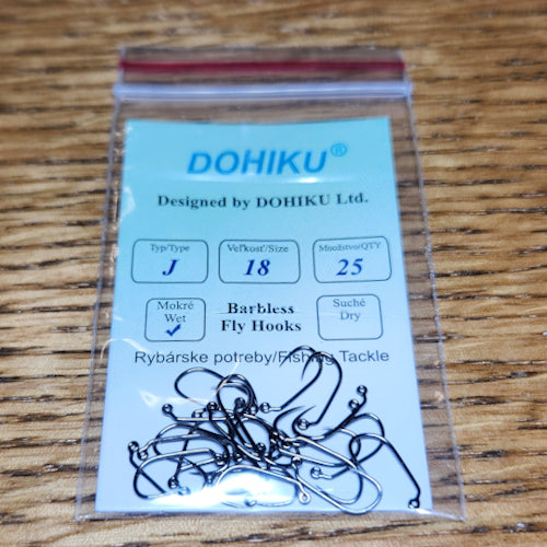 DOHIKU Hooks HDJ Barbless Jig - Troutlore Fly Tying Supplies Australia
