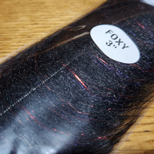 Enrico Puglisi EP Foxy Brush 3.0″ - Black - Troutlore Fly Tying Shop Australia