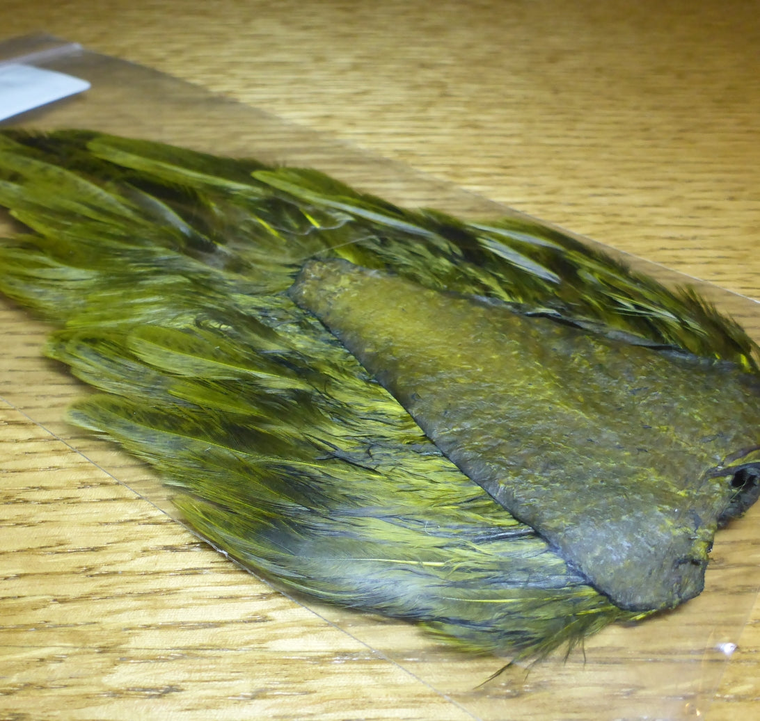 Hareline India Hen Back - Olive