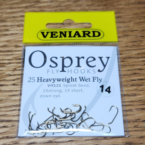 Osprey VH121 Wet Fly Hooks - Troutlore Fly Tying and Flyfishing Australia