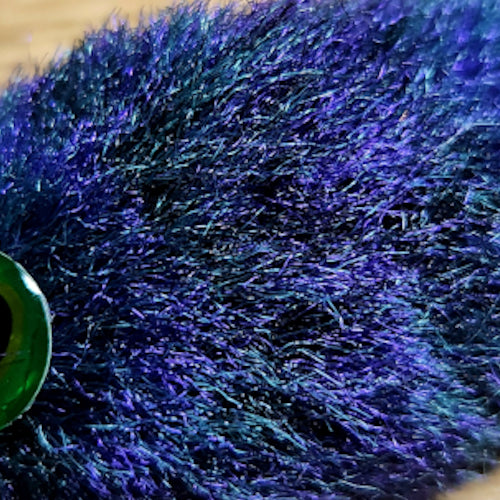 Ozzy Native Flies Game Changer Fly – Minnow Back Purple Gamechanger - Troutlore Fly Shop Australia