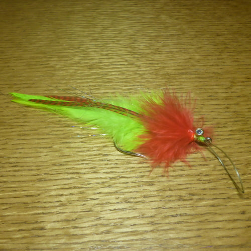 Ozzy Native Flies Cod Snack – Chartreuse
