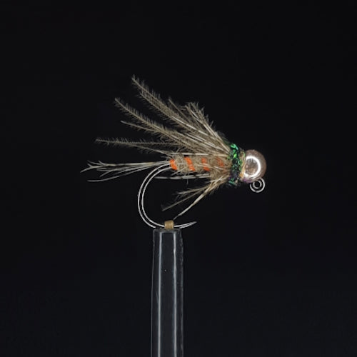 Promoter Nymph Tied by Reel Flyfishing AVAILABLE AT TROUTLORE FLY TYING STORE AUSTRALIA