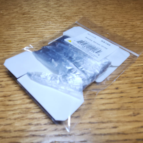 Hareline Swiss Straw – Gray - Troutlore Fly Tying Supplies Australia