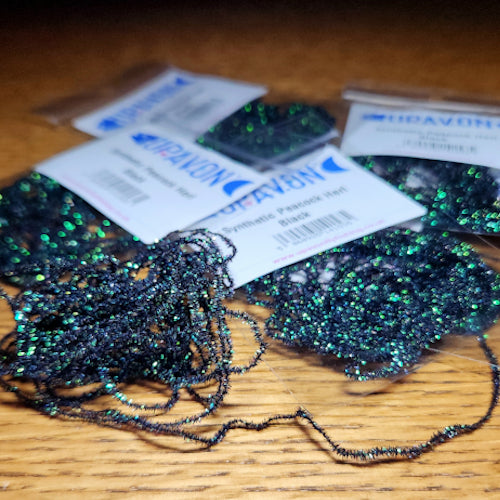Upavon Synthetic Peacock Herl - Troutlore Fly Tying Materials Australia