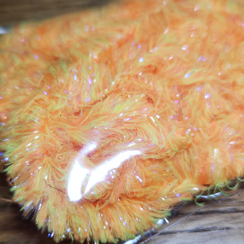 Upavon Triple Tone UV Blob Fritz Chenille – Sunburst Orange/Yellow - Troutlore Fly Tying Shop Australia