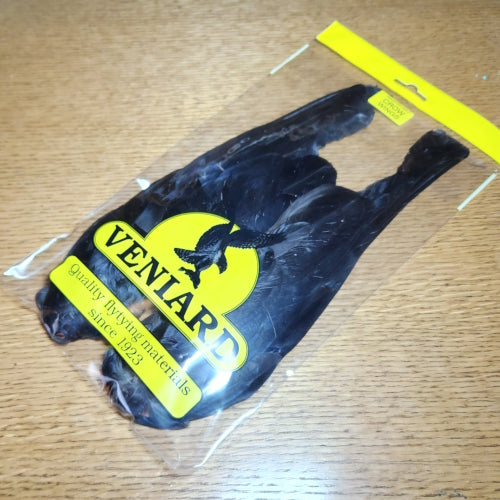 Veniard Crow Whole Wings - Troutlore Fly Tying Feathers Australia