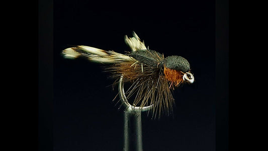 Flying Foam Ant Fly Tying Video Now Available From Troutlore Fly Tying Specialist Store Australia