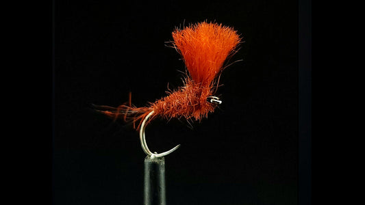 POSSUM POST EMERGER FLY PATTERN TIED BY ROB GEE FROM TROUTLORE FLY TYING STORE AUSTRALIA