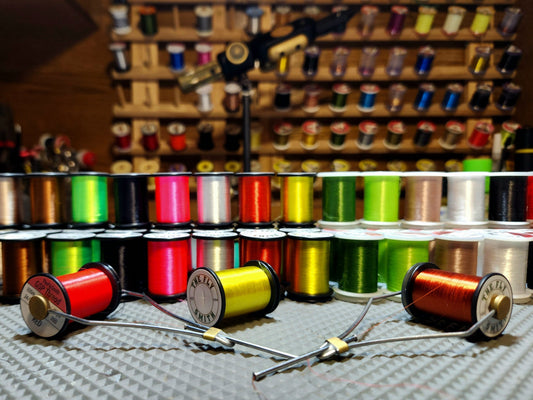 The Fly Smith Threads available at Troutlore Fly Tying Store Australia