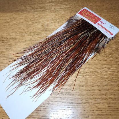 Whiting Pro Grade Saddle – Brown  - Troutlore Flyshop Australia