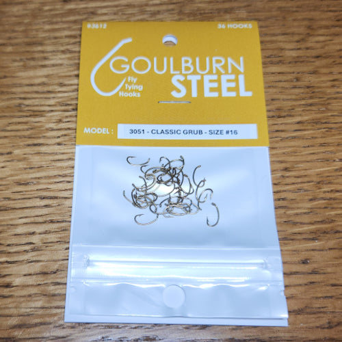 Goulburn Steel 3051 Classic Grub Hooks