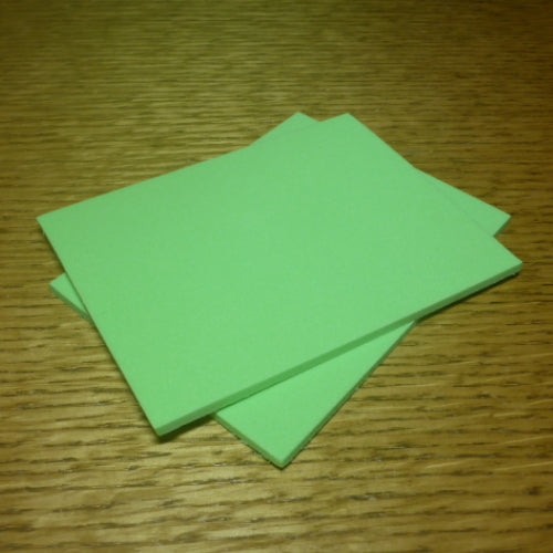 Hareline 3mm Thin Foam Chartreuse