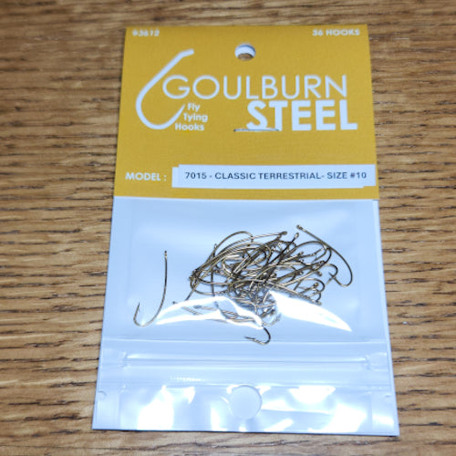 Goulburn Steel 7015 Classic Terrestrial Hooks - Troutlore Fly Tying Shop Australia