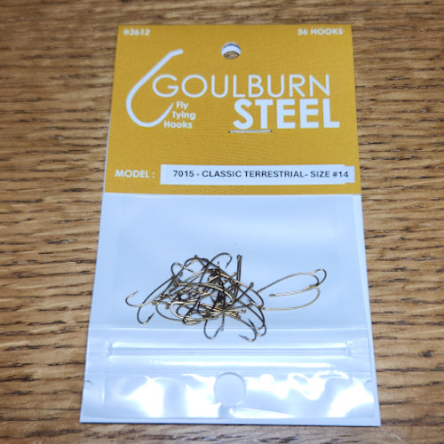 Goulburn Steel 7015 Classic Terrestrial Hooks - Troutlore Fly Tying Shop Australia