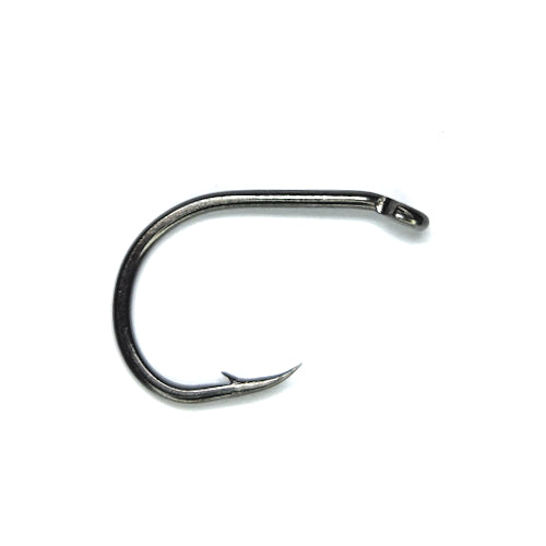 Goulburn Steel 9037 Carp Hooks Curved - Troutlore Fly Tying Shop Australia