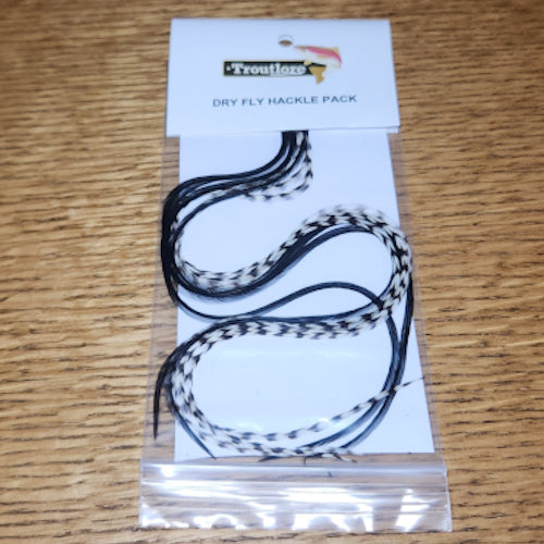 Troutlore Dry Fly Hackle Half Pack – Ant Combo - Troutlore Fly Tying Store Australia
