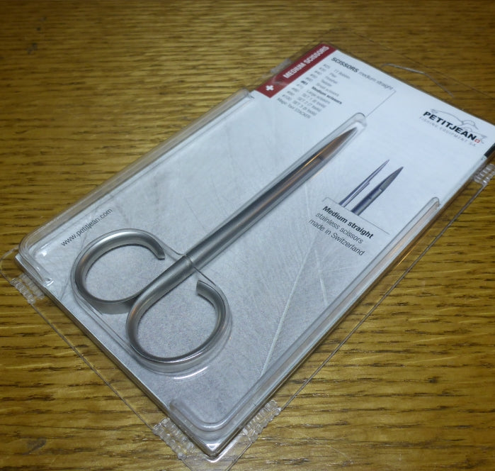 Marc Petitjean Medium Scissors - Troutlore Fly Tying Tools Australia