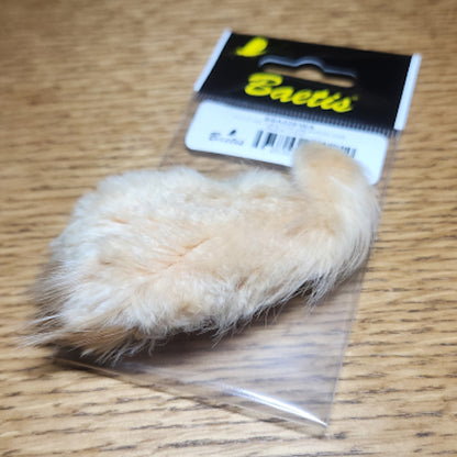 Baetis Beaver Fur Patch - Bleached - Troutlore Australia's Fly Tying Specialist Store