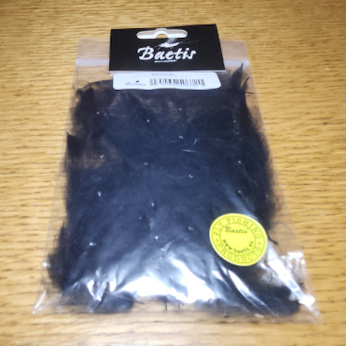 Baetis CDC - 1 Gram Croupion de Canard Pack - Black - Troutlore Fly Tying Store Australia
