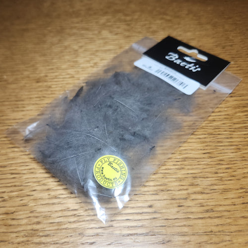 Baetis CDC - 1 Gram Croupion de Canard Pack - Dun - Troutlore Fly Tying Supplies Australia