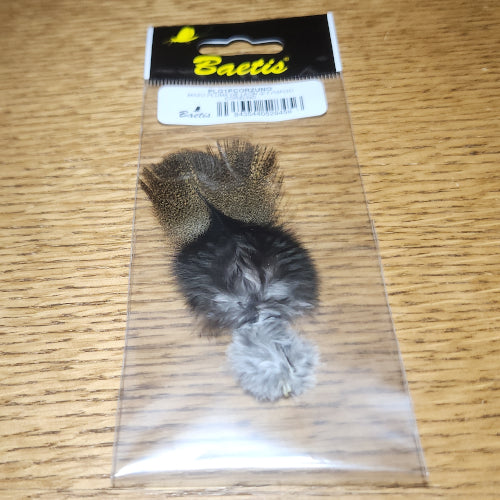Baetis CDL Mazo Pluma G-1 Pardo Coq De Leon - Deer Brown Corzuno - Troutlore Fly Tying Store Australia