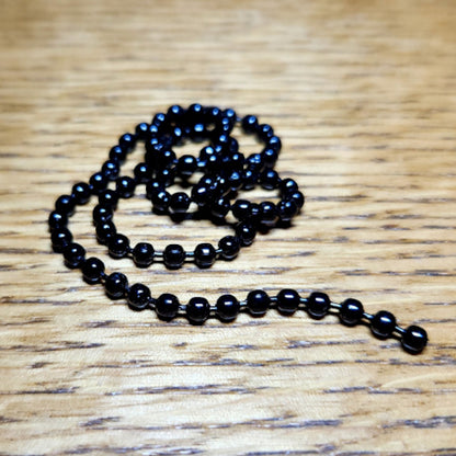 Bead Chain Eyes - Black - Troutlore Fly Tying Store and Fly Shop Australia