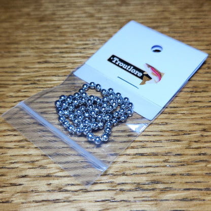 Bead Chain Eyes - Silver - Troutlore Fly Tying Store and Fly Shop Australia