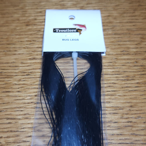 Bug Legs Black - Troutlore Fly Tying MaAterials Available in Australia