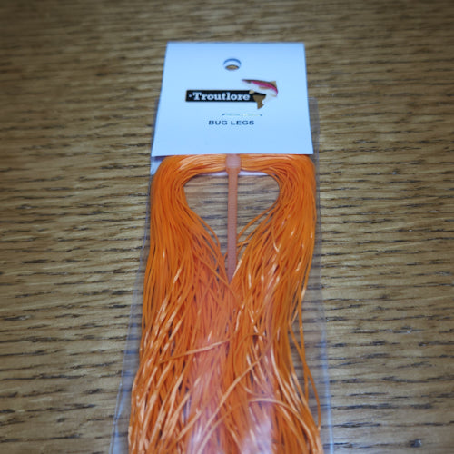 Bug Legs Orange - Troutlore Fly Tying Shop Australia