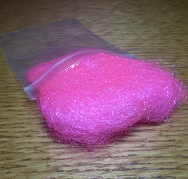 Troutlore Carpet Dub - Hot Pink - Troutlore Fly Tying Specialist Store Australia