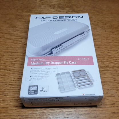 C&F Design CF-2304DD+ Medium Dry Dropper Fly Box - Troutlore Fly Tying Store Australia