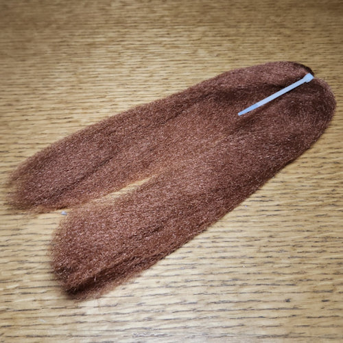 FTD Congo Hair – Medium Brown - Troutlore Fly Tying Store Australia