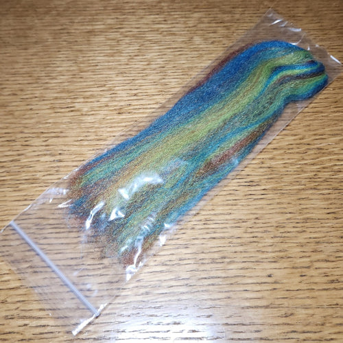 FTD Congo Hair Baitfish Blends – Dirty Water Baitfish - Troutlore Fly Tying Materials Australia