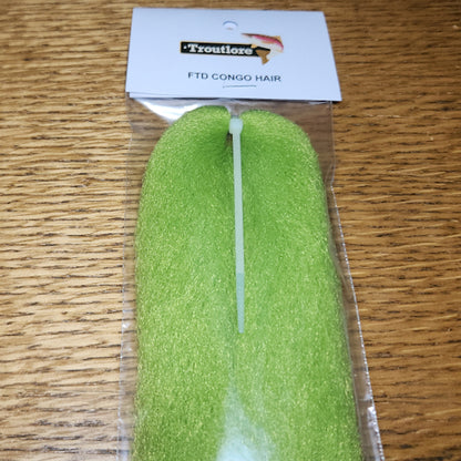 FTD Congo Hair – Olive - Troutlore Fly Tying Store Australia