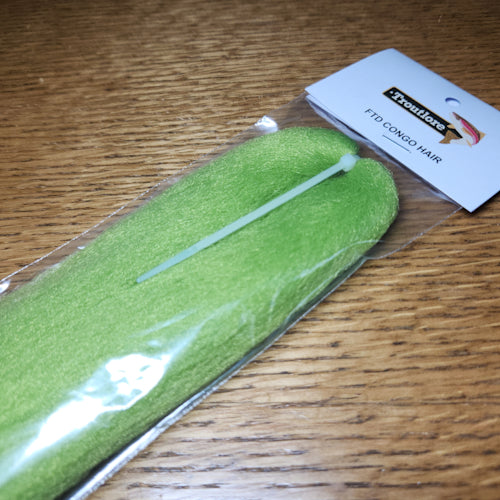 FTD Congo Hair – Olive - Troutlore Fly Tying Store Australia