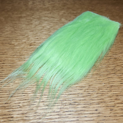 Craft Fur - Lime  - Troutlore Saltwater Fly Tying Supplies Australia