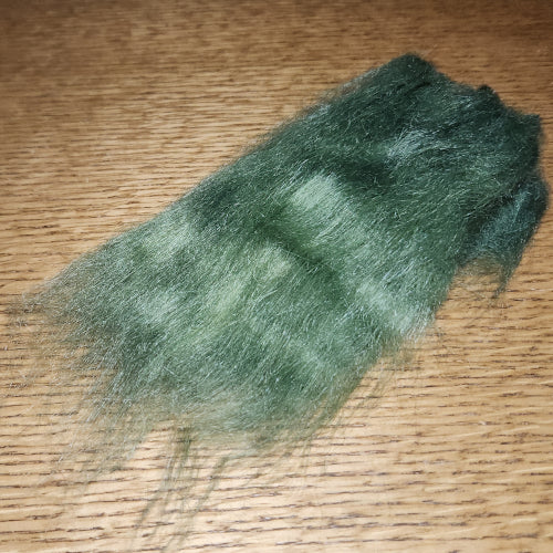 Craft Fur - Olive  - Troutlore Fly Tying Shop Australia