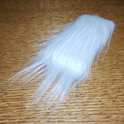 Craft Fur - White  - Troutlore Fly Tying Materials Australia
