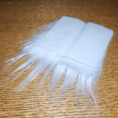 Craft Fur - White  - Troutlore Fly Tying Materials Australia