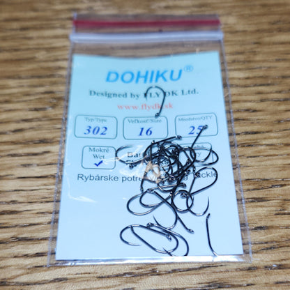 DOHIKU Hooks HDN 302 Barbless Nymph - Troutlore Fly Tying Store Australia