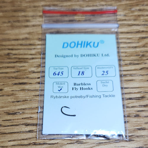 DOHIKU Hooks HDG 645 Barbless Pupae - Troutlore Fly Tying Store Australia