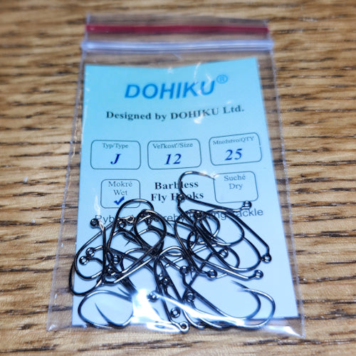 DOHIKU Hooks HDJ Barbless Jig - Troutlore Fly Tying Supplies Australia