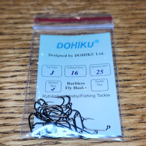 DOHIKU Hooks HDJ Barbless Jig - Troutlore Fly Tying Supplies Australia