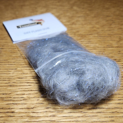 Troutlore Dry Flash Dub - British Blue - Troutlore Fly Tying Shop Australia