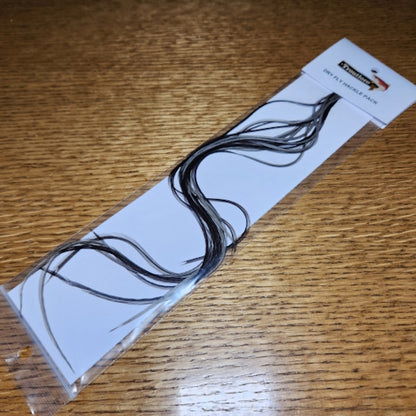Troutlore Dry Fly Hackle Pack – Dark Brown Dun