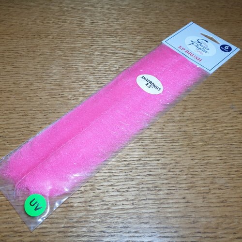 Enrico Puglisi EP Anadromus Brush 2.5″ - Fluoro Pink - Troutlore Fly Tying Store Australia