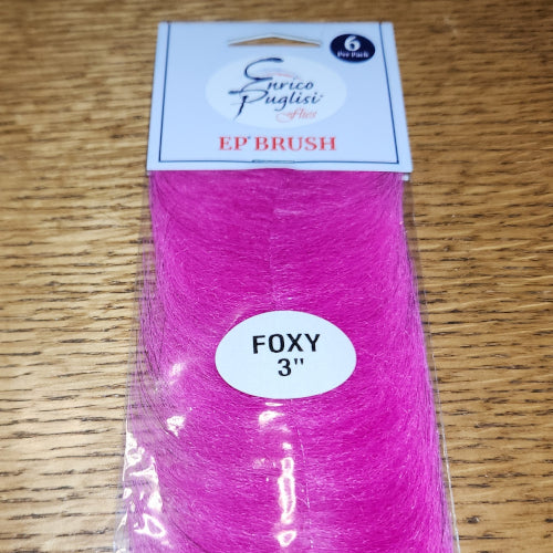 Enrico Puglisi EP Foxy Brush 3.0″ - Fl Hot Pink - Troutlore Fly Tying Store Australia